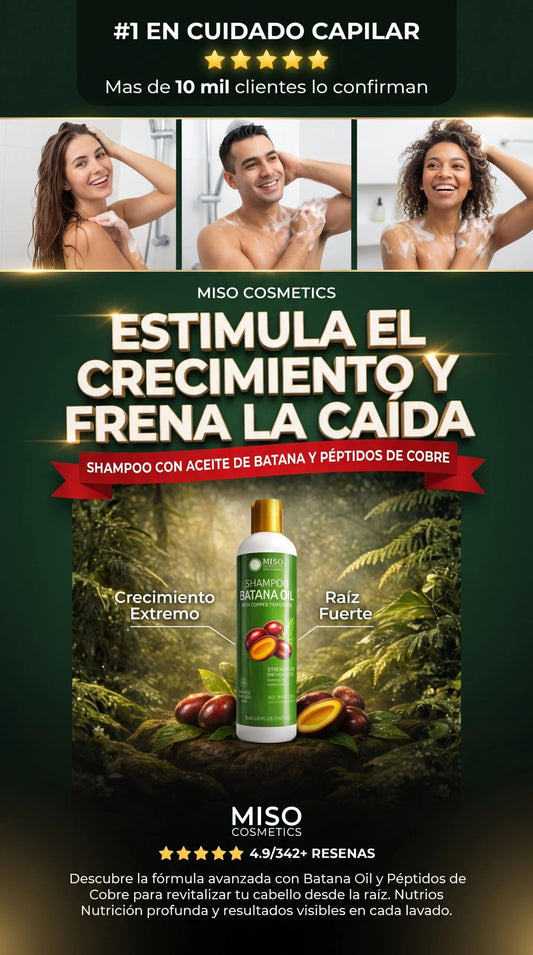Shampoo Batana Acelerador de Cabello
